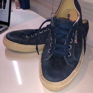 Navy blue Suede Superga Sneakers